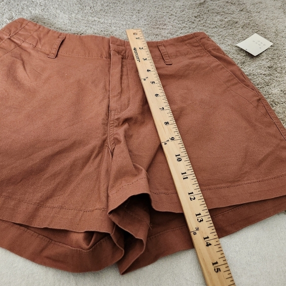 Women's High-Rise Everyday Chino Shorts - A New Day Brown - Picture 5 of 13